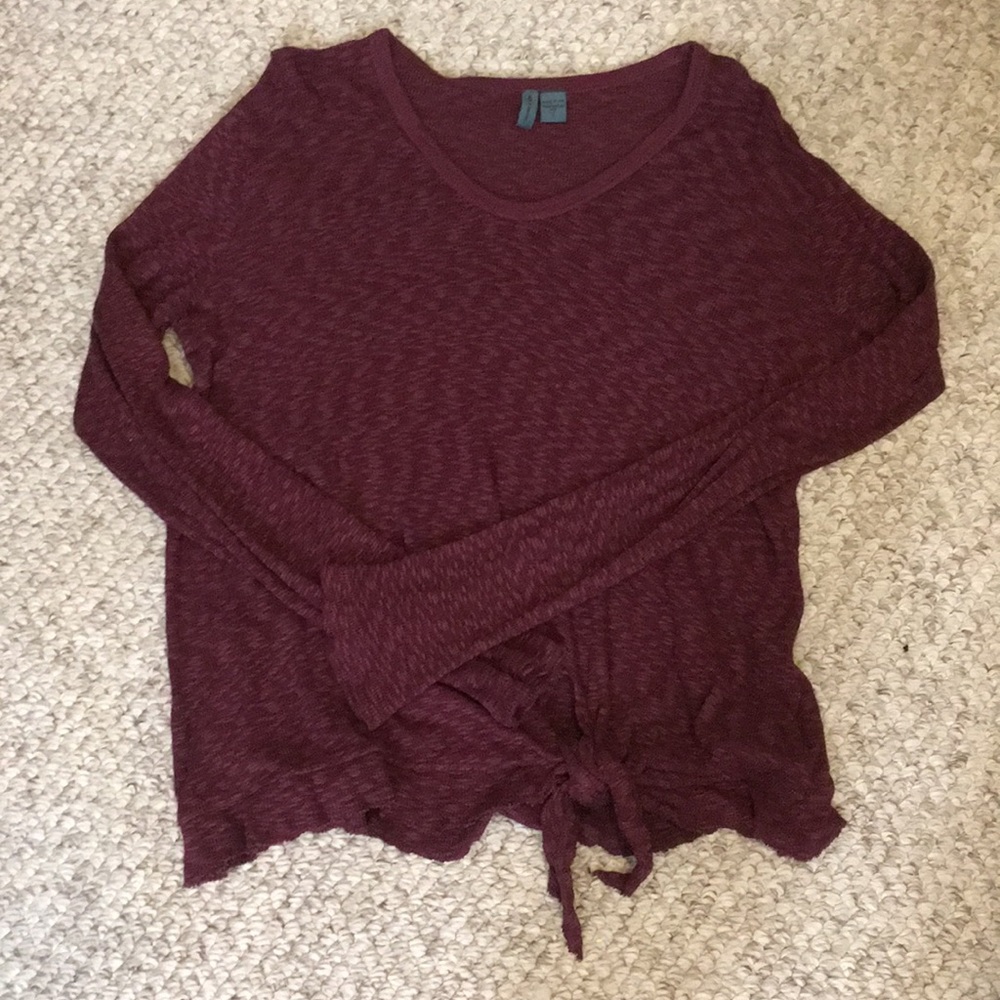 🍎ANTHROPOLOGIE🍎 LEFT OF CENTER Long Sleeve Tee